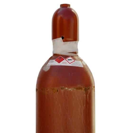 Gasflasche Acetylen Farbe Rot