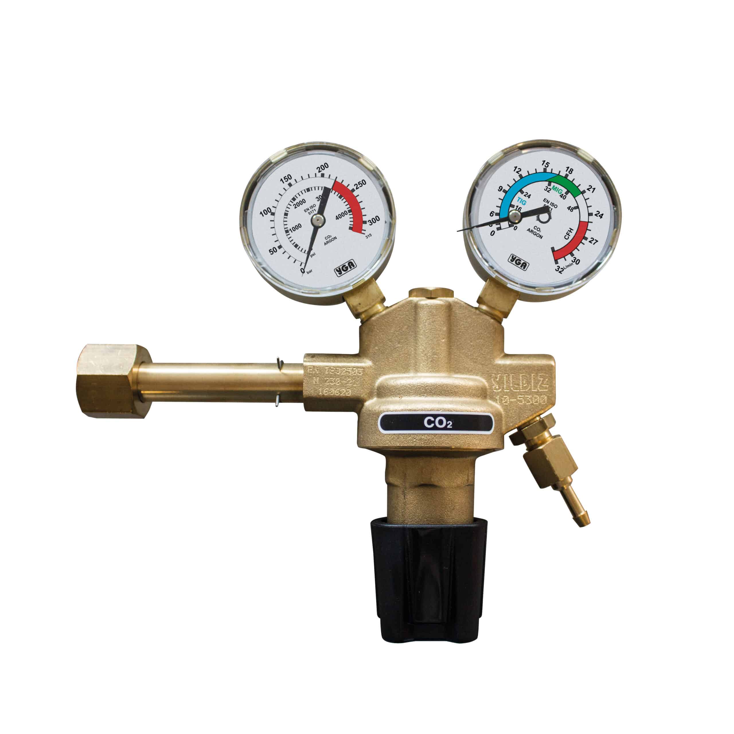 Druckminderer-Argon/CO² Mischgas GCE ProControl 200 Bar - 20 Bar 20 Bar Pc0870164